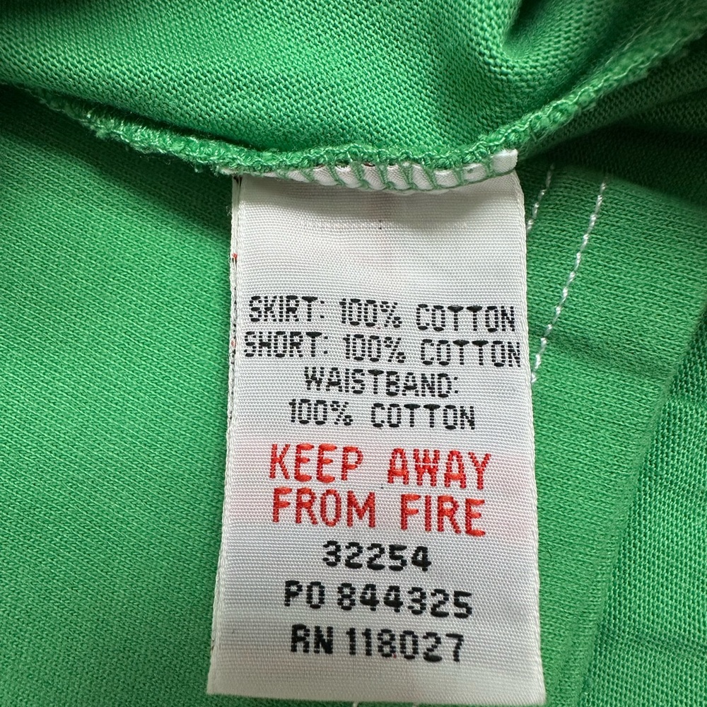 Boden Green Pleated Skort with White Trim 9-10 yrs nwot - Picture 5 of 6
